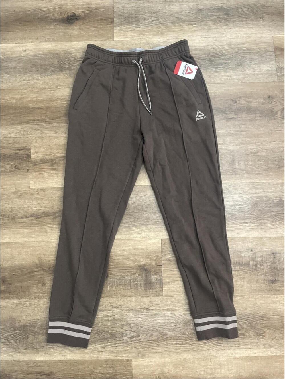 Reebok Momentum Slim Elastic Waist Drawstring Jogger Pants Men's Medium NWT